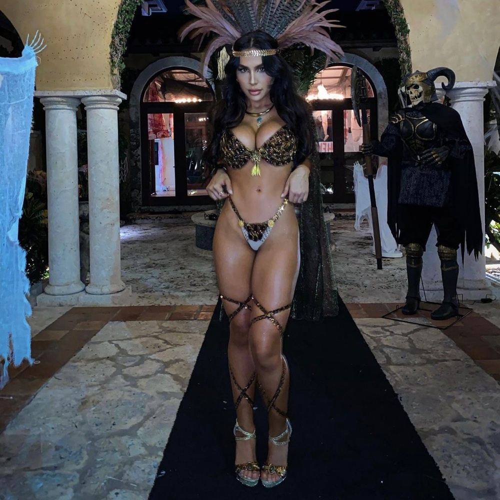 Custom Salma Hayek Costume
